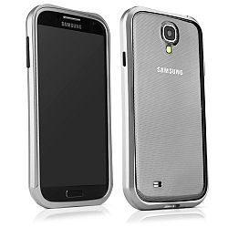 BoxWave Quantum Case for Galaxy S4 - Aluminum Bumper Case, Premium Metallic Aluminum Alloy Thin Case - No Signal Loss! - for Galaxy S4 (Metallic Silver)