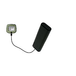 Gomadic Portable AA Battery Pack for the Garmin StreetPilot i2 i3 i5 - Powered by 4 X AA Batteries to provide Emergency charge. Built using TipExchange Technology