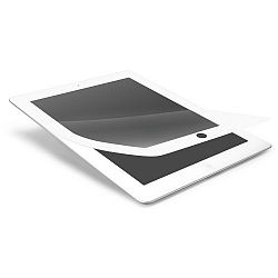 iPad 2 Screen Protector, BoxWave® [ClearTouch Ultra Anti-Glare] Bubble Free Screen Guard w/ Colored Border for Apple iPad 2, 4, 3 - White
