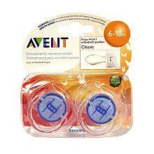 Philips AVENT BPA Free Translucent Pacifier - Toddler (6-18 Months) - Blue