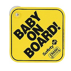 Safety 1st TS2750062 Foam Baby on Board/Mom to Be on Board
