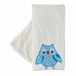 Funny Friends Owl Blanket by Little Acorn