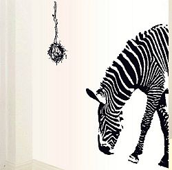 Picture Removable Wall Decor Decal Sticker Repositionable Wallpaper Zebra Animals