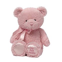 Gund Baby My 1st Teddy Plush Toy, Pink, 24-Inch
