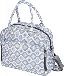 The Bumble Collection Dana Daytripper Bag, Sky Blue Montage