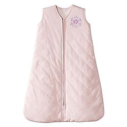 Halo Innovations SleepSack Wearable Blanket Winter Weight-Snowflake, Pink, Medium