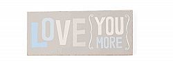 Mud Pie Plaque, Love You More