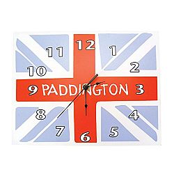 Trend Lab Paddington Bear Wall Clock, Union Jack