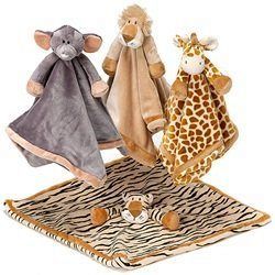 Teddykompaniet - Diinglisar Wild Elephant - Baby Comfort Blanket by Teddykompaniet