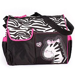 Fashion Story Baby Bag Diaper Nappy Changing Bag Mummy Tote Handbag (Zebra)