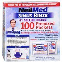 NeilMed Sinus Rinse Refill Packets, 100 ct, 2 pk Sold By HERO24HOUR Thank You by HERO24HOUR