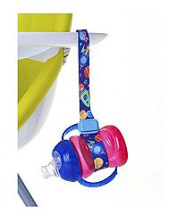 Nuby Keepeez Adjustable Bottle/Cup Strap, Blue