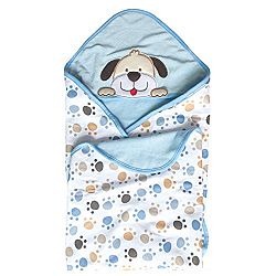 Vine Newborn Infant Swaddle Wrap Sleeping Bag Anti-kick Blanket Swaddling Bath Towel 0-12 Months With Cute Embroidery Dog