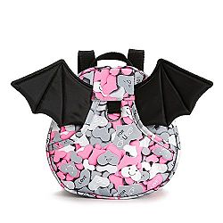 Baby Anti-lost Backpack with Safety Leash Mini Strap for Boys and Girls (Pink)