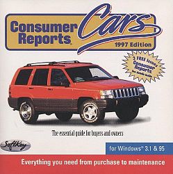 Reports on 1988-1997 new and used cars, minivans, pickups and sport-utility vehicles Consumer Reports predicted reliabilty and frequency of repair data Auto Record Keeper to track mileage and maintenance Car care and safe driving tips, Platforms: Windo...