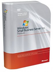 Microsoft Windows Small Business Server 2008 Premium Edition with Service Pack 2 License and Media -