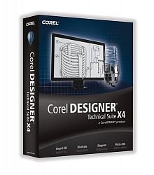 Corel DESIGNER Technical Suite X4 Upgrade (vf)