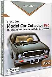 Collecting Software: Stecotec Model Car Collector Pro: Inventory Program for Your Diecast Collection - Management for Models and Accessories - Suitable for Matchbox, Hot Wheels, Revell, Airfix, Siku, GMP, Dinky etc. - Organizer