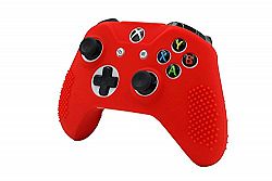 Gotor Silicone Skin Cover Antislip Studs Silicone Protection Case Cover Skin for Xbox One Controllers Color Red