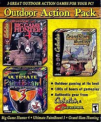 Outdoor Action Pack: Big Game Hunter 4, Grand Slam Hunting NA 29, and Ultimate Paint Brawl 3 by Activision