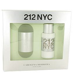 212 for Women by Carolina Herrera, Gift Set - 3.4 oz Eau De Toilette Spray + 6.7 oz Body Lotion