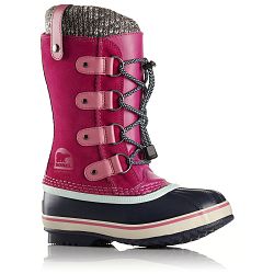Big Kid's Joan Of Arctic - Knit Waterproof Boots -40F/-40C-Haute Pink