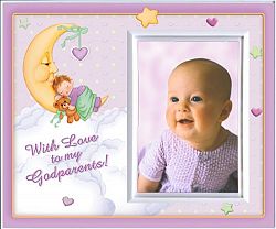 With Love to My Godparents (Girl) Picture Frame Gift