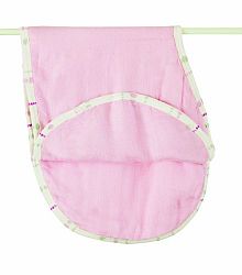 Aden+Anais Bamboo Burpy Bib - Tranquility, Solid Rose