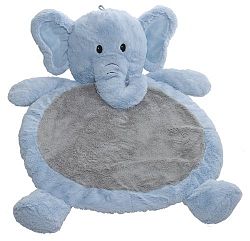 Mary Meyer Bestever Baby Mat, Elephant Blue