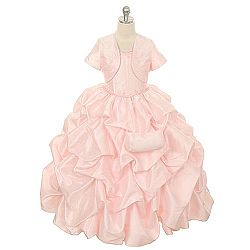 Rain Kids Pink Pick Up Special Occasion Dress Toddler Girls 2T