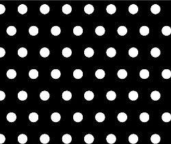 SheetWorld Fitted Crib / Toddler Sheet - Polka Dots Black - Made In USA - 28 inches x 52 inches (71.1 cm x 132.1 cm)