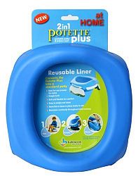 Potette Plus Reusable Liner - Blue