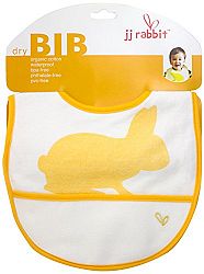 JJ Rabbit Dry Bib, Rabbit, 3-18 Months