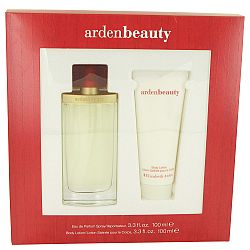 Arden Beauty for Women by Elizabeth Arden, Gift Set - 3.3 oz Eau De Parfum Spray + 3.3 oz Body Lotion