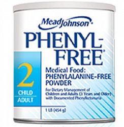 Mead Johnson Phenyl-Free 2 Medical Food Powder Child/Adult 1 lbs (454 g) by Mead Johnson