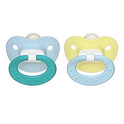 NUK Juicy Puller Silicone Pacifier in Assorted Colors, 0-6 Months by NUK