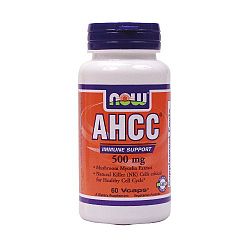 Now AHCC� - Increases NK Cell Activity - 500 mg - 60 Vcaps�