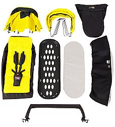 Mountain Buggy DUETFPS_V2.5_4 Duet Family Pack, Cyber