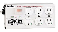 Tripp Lite ISOBAR6ULTRAHG Isobar Surge Protector Medical Metal 6 Outlet 15 Feet Cord H3C0EKZZA-2413