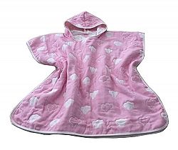 Soft Cotton Baby Hooded Bath Towel Cloak Bathrobe for Kids Cloud