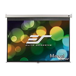 Elite Screens 135 Inch 4 3 Manual Pull Down Projector Screen 81 Quot Hx108 Quot W H3C0CVOWI-0305