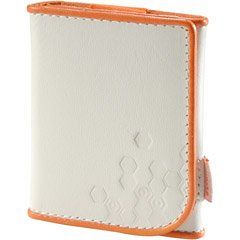 Belkin Orange/White Leather Folio Case For iPod nano 3G