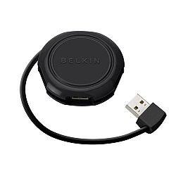 Belkin Travel 4 Port USB 2 0 Hub HEC0M5D15-1210