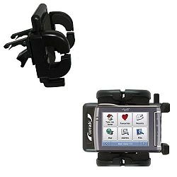 Gomadic Air Vent Clip Based Cradle Holder Car / Auto Mount for the Mio Moov 510 - Lifetime Warranty