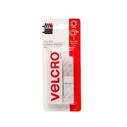 Velcro Brand Fasteners NOM091658 VELCRO(R) brand STICKY BACK(R) Tape 3/4" x 18", White