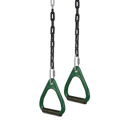 Commercial Grade Playground Gym Rings with Chain