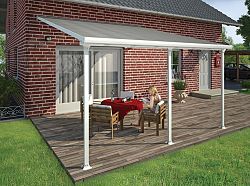 13 ft. x 14 ft. Feria Patio Cover in White