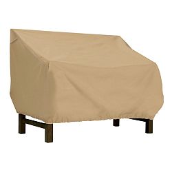 Classic Accessories Terrazzo Large Bench Seat Cover Brown