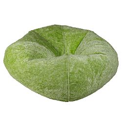 Lime Chenille Bean Bag - 98 Inch