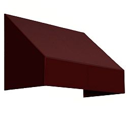 Toronto 6 ft. Window / Entry Awning (36-inch Projection) in Burgundy